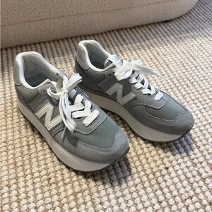 New Balance Women's Gray Sneakers